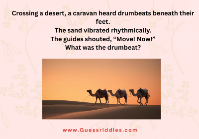 The Drumbeat From Below-Hard Riddles